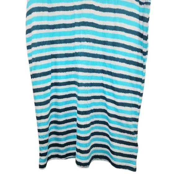 Michael Kors Teal Ikat Sleeveless Mini Dress - Picture 10 of 12